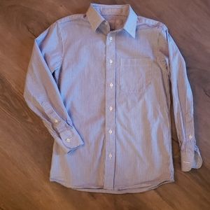 Boys Nordstrom button up stripped shirt
